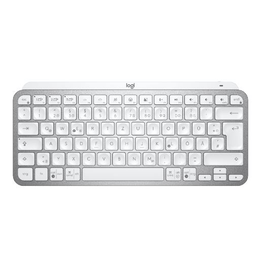 Logitech MX Keys Mini tastiera Ufficio RF senza fili + Bluetooth QWERTZ Tedesco Grigio