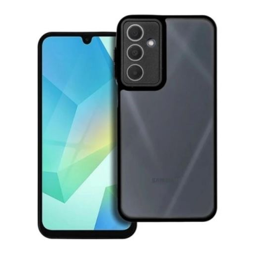 Gigapack Samsung Galaxy A16 5G (SM-A166) szilikon tok akril hátlappal fekete (GP-163616) (GP-163616)