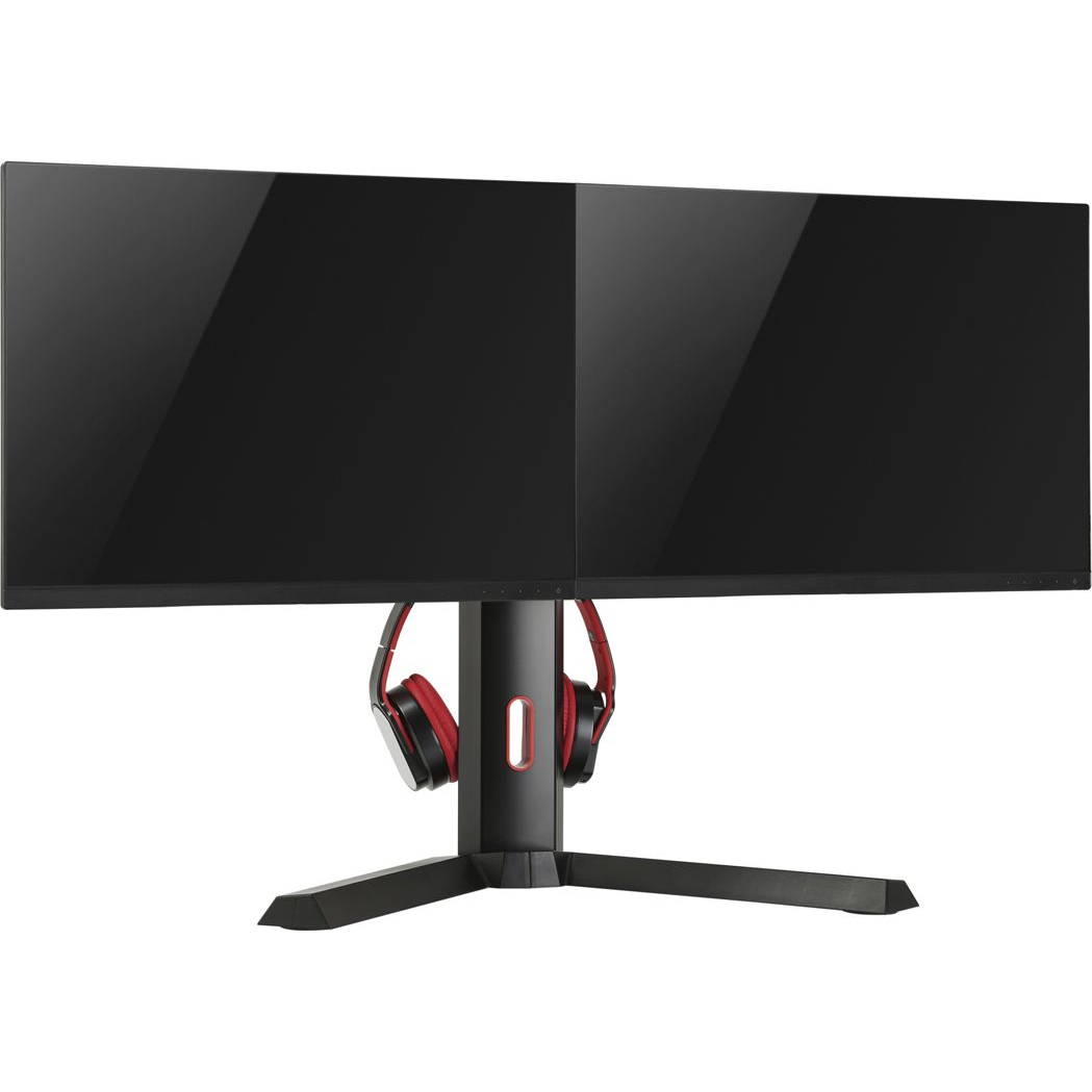 Platinet Omega Varr Dual Screen Gaming monitor Stand Black (VDSGM)