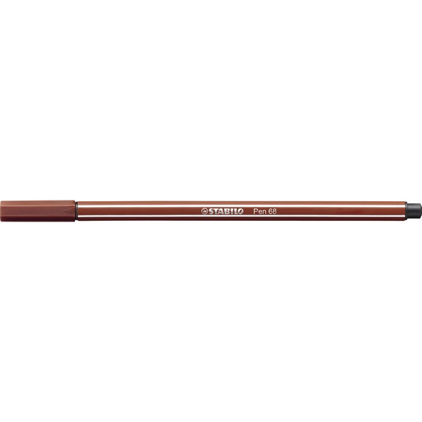 STABILO Pen 68 filtpen Brun 1 stk