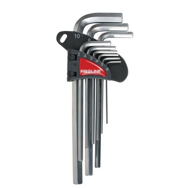 Pro-Line Zestaw kluczy imbusowych hex typ L 1,5-10mm 9szt. (48309)