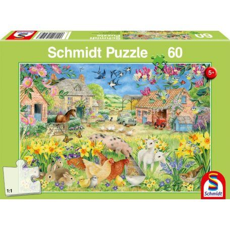 Schmidt My little farm 60 db-os puzzle (4001504564193) (4001504564193)