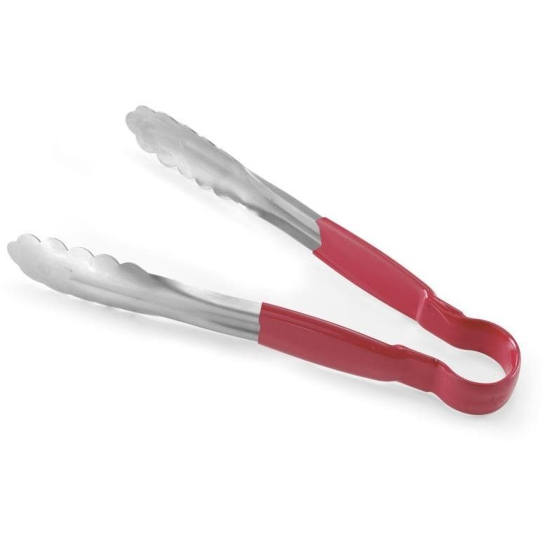 HENDI Szervírozó csipesz, piros, 300 mm (171721)