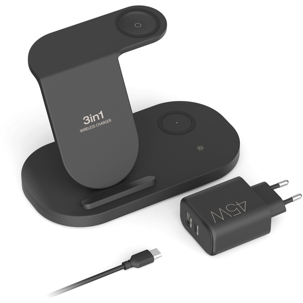 Ładowarka Samsung C&T Power Paket (3in1 Wireless Charger +45W Multiport Adapter)