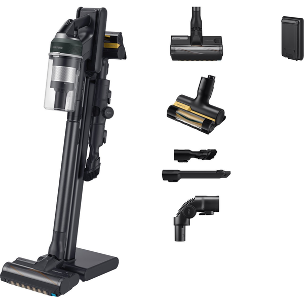 Samsung VS20C9542TN/WA вертикална прахосмукачка и електрическа метла Стик прахосмукачка Променлив ток (AC) Сухо Без торба 0,8 Д 580 W Черен, Зелен