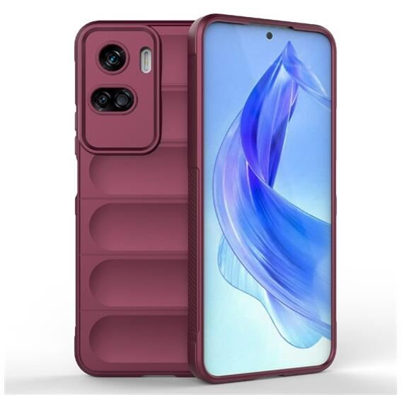 Gigapack Honor 90 Lite 5G ütésálló tok bordó (GP-146734) (GP-146734)