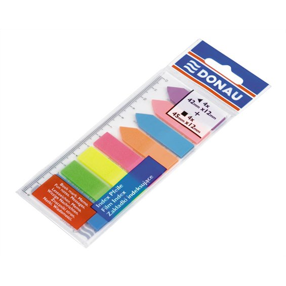 Donau 12x45 mm Jelölőcímke 8x25 lap - Vegyes (7579001PL-99)