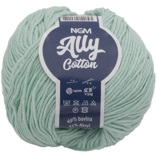 Ally cotton 50 g - 017 menta (6804)