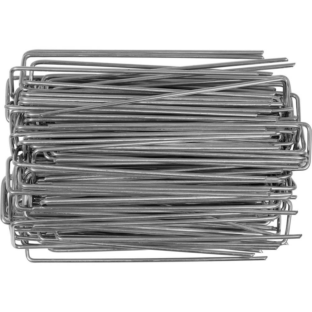 Flo Talajtakaró Rögzítő Tüske Acél 150 mm 100 db (91060)