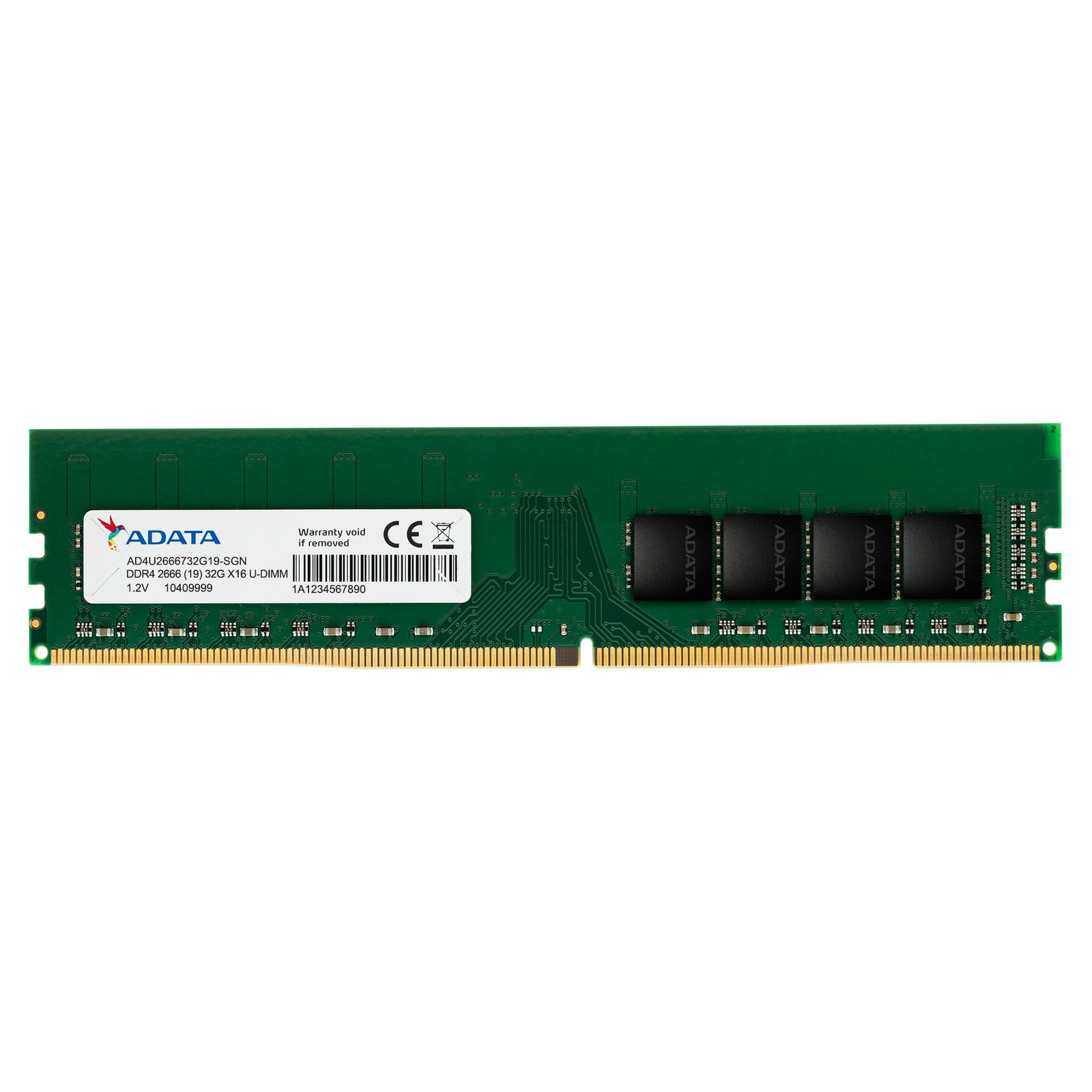 Pamäť RAM DDR4 Adata 16 GB 2666 19 (AD4U266616G19-SGN)