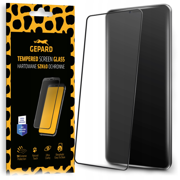 Szkło hartowane GEPARD Edge Full Glue Black do Google Pixel 9/9 Pro