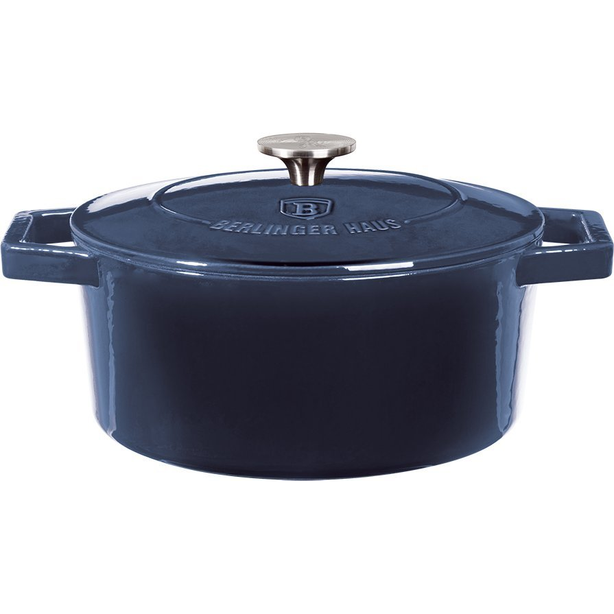 BerlingerHaus BH/6522 Metallic Line Aquamarine Edition Lábas - Öntöttvas, Metál Kék (BH-6522)