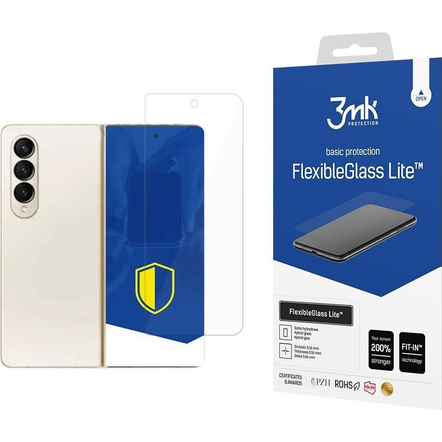 3mk FlexibleGlass Lite hibrid üvegfólia 7H Samsung Galaxy Z Fold4 (Front) (5903108489102)