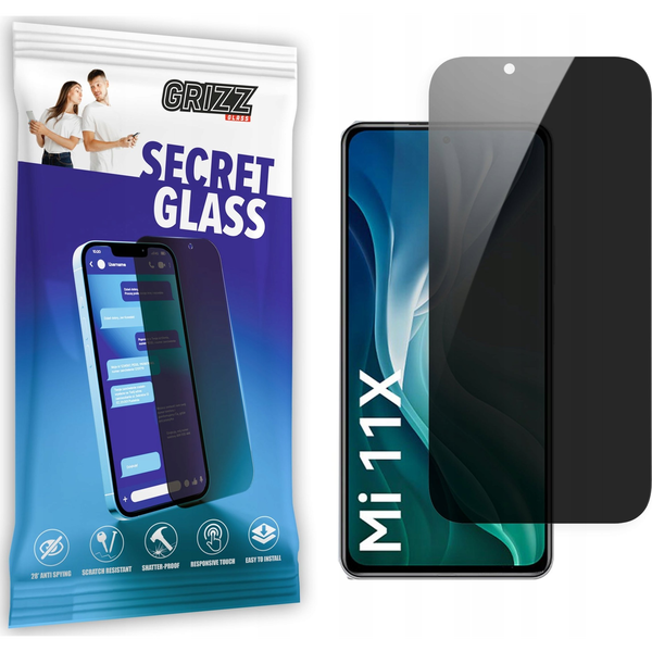  GrizzGlass Szkło prywatyzujące GrizzGlass SecretGlass Xiaomi Mi 11X 5G