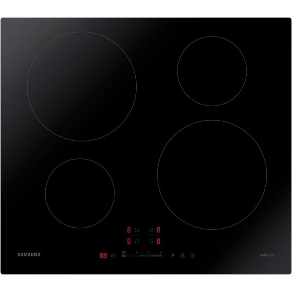 Samsung NZ64H37070K Nero Da incasso Piano cottura a induzione 4 Fornello(i)
