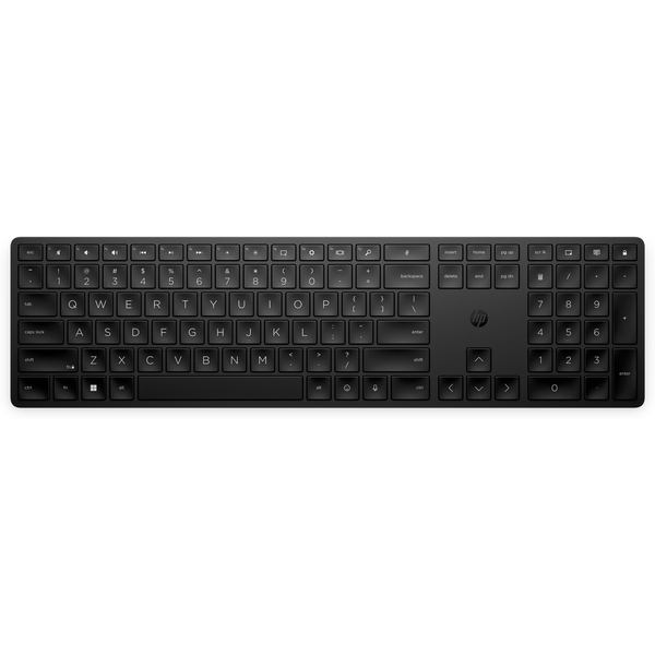 HP 450 BLK Programmable Wireless Keyboard tastiera Wireless a RF + USB Nero