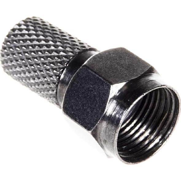 Enchufe F Satélite Sat Tv Metal Para Cable 6.8mm