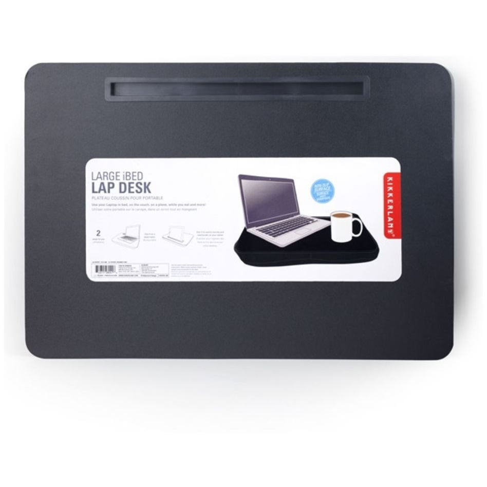 Kikkerland iBed extra széles fekete iPad/ notebook tartó (US039XL-BK) (US039XL-BK)