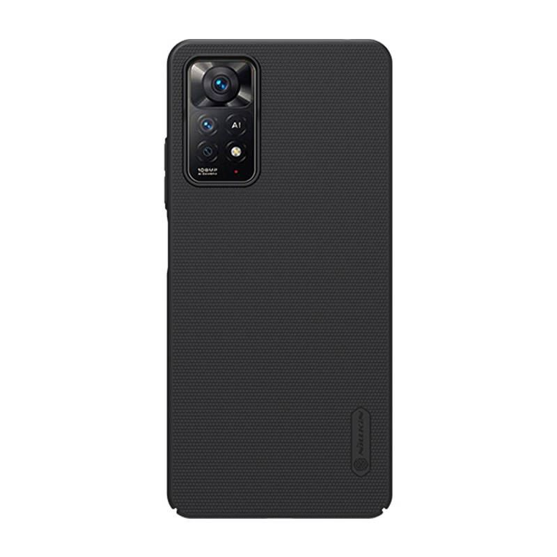 Nillkin Super Frosted Shield Xiaomi Redmi Note 11 Pro/5G/Pro+ hátlap tok fekete (038370) (NI038370)