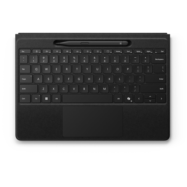Microsoft Srfc Pro Flex KB Bdl SC DE/AT Black Tablet billentyűzet Alkalmas márka (tablet): Microsoft