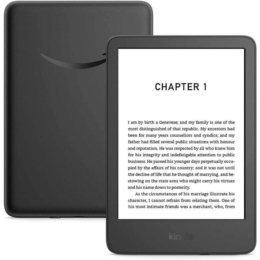 Amazon Kindle (2024) ebook olvasó 16GB fekete (reklámmentes verzió) (B0CP32JG8B) (B0CP32JG8B)