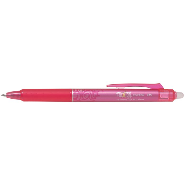 Pilot Frixion Clicker Nyomógombos Rollertoll - 0.25 mm / Rózsaszín