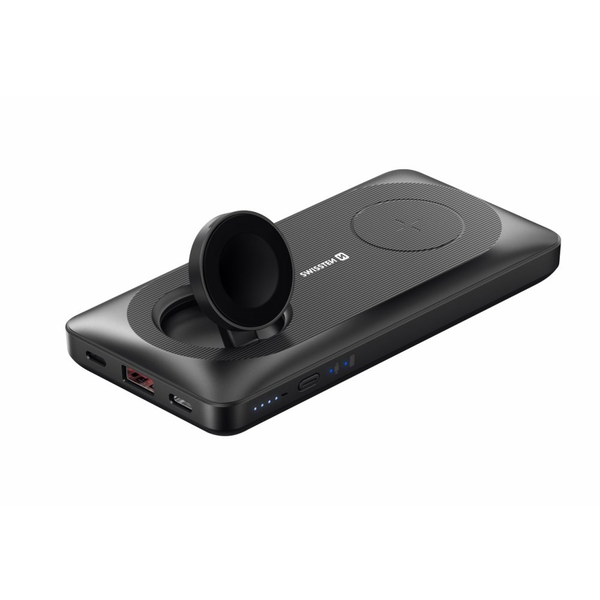 Swissten Power Bank 10 000 mAh 2v1 pro Apple Watch a MagSafe