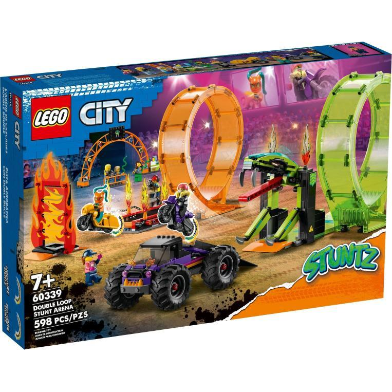 LEGO City Stuntz - Kaszkadőr aréna dupla hurokkal (60339)