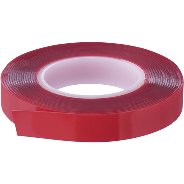 Banda dublu adeziva acrilica Tesa, 3m x 12mm, Transparent
