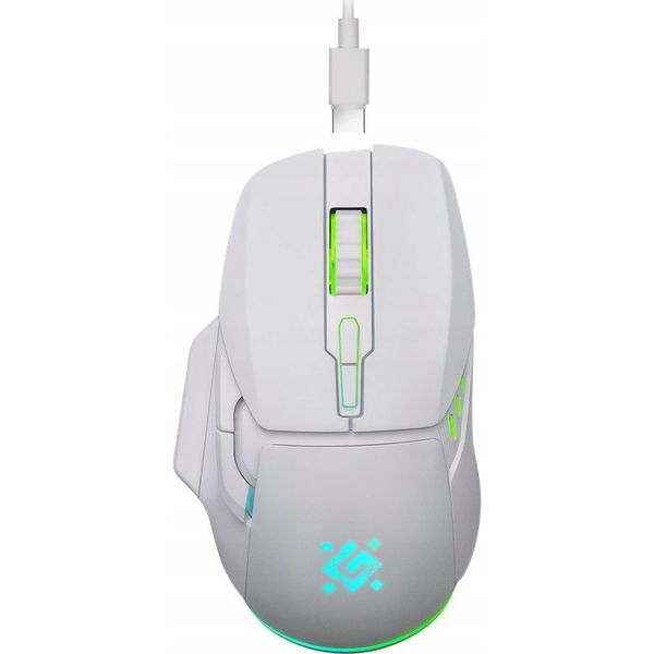Defender GM-009 Stix Vezeték Nélküli Egér 3200DPI RGB Fehér
