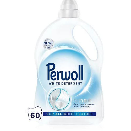 Tekutý prací prostriedok biely Perwoll 3 l