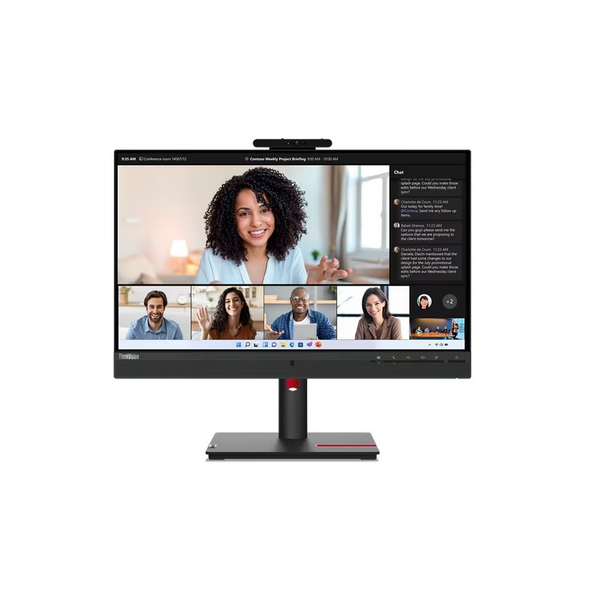 Lenovo ThinkVision T24mv-30 LED display 60,5 cm (23.8") 1920 x 1080 pixel Fuld HD Sort