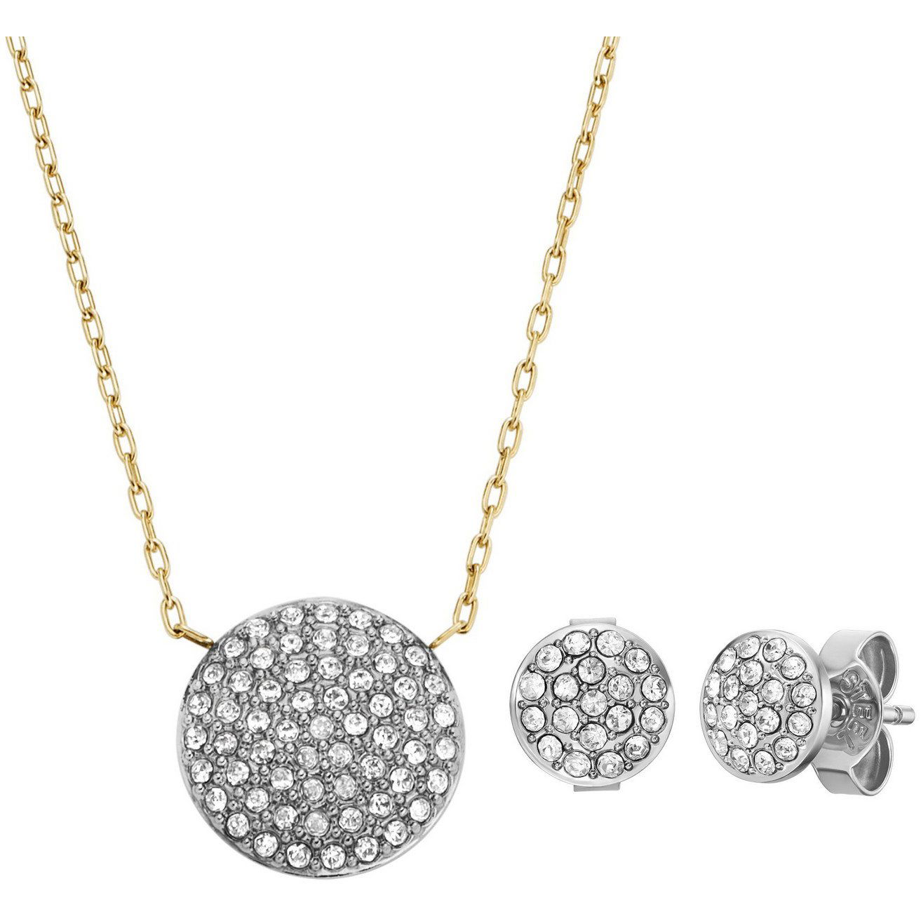 Fossil JF04815SET ékszer ajándékcsomag, acél (4064092314533)