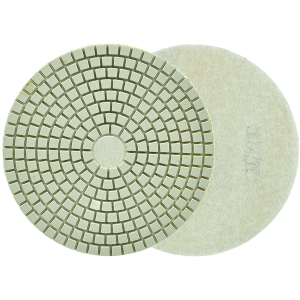 Geko Tarcza polerska do szlifowania gresu na mokro 125mm GR3000 (25/250)