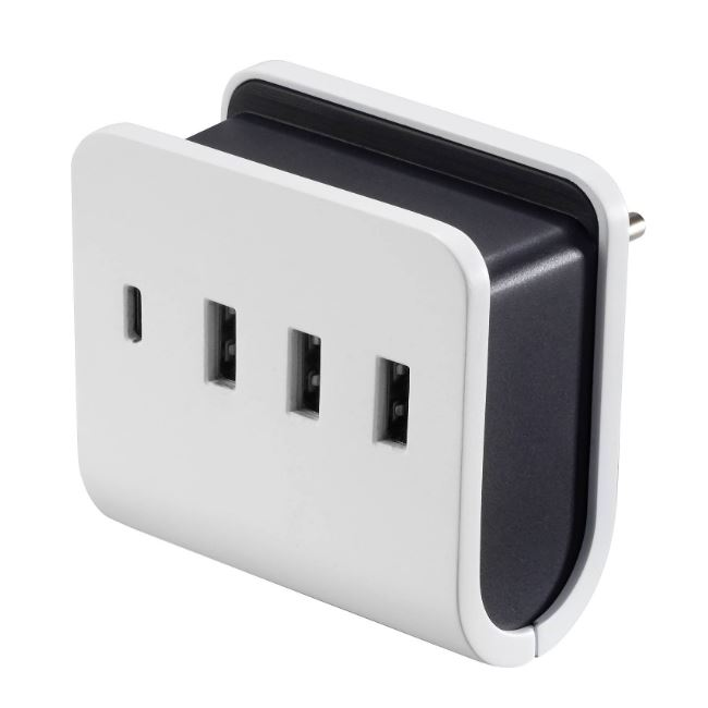VOLTCRAFT 3xUSB-A + 1xUSB-C hálózati adapter fehér (VC-11374055) (VC-11374055)