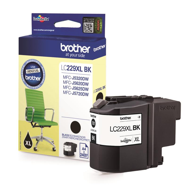 Brother LC-229XLBK cartouche d'encre 1 pièce(s) Original Noir