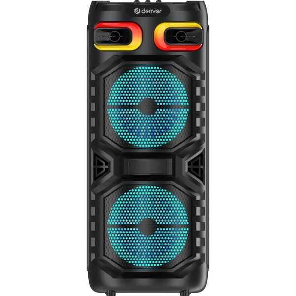 Denver BPS-355 Hordozható Bluetooth Pary hangszóró 160 W - Fekete