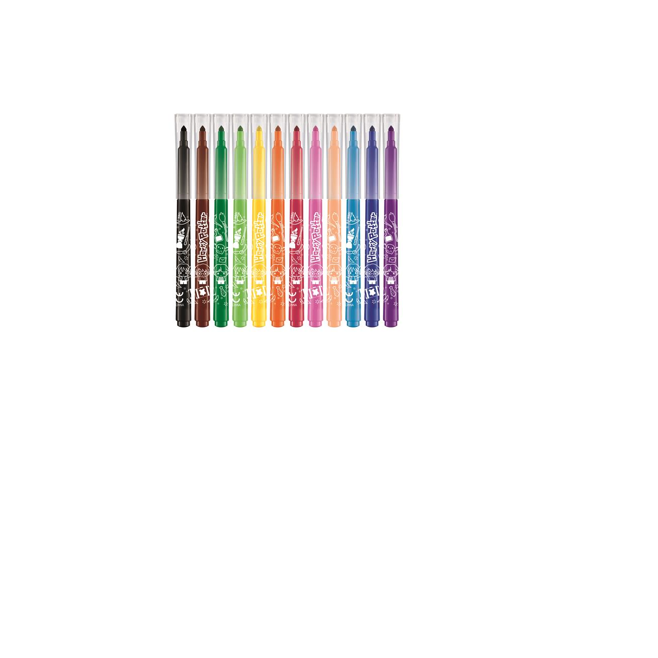 Maped Harry Potter Kids Filctoll készlet - Vegyes színek (12 db / csomag) (845001)