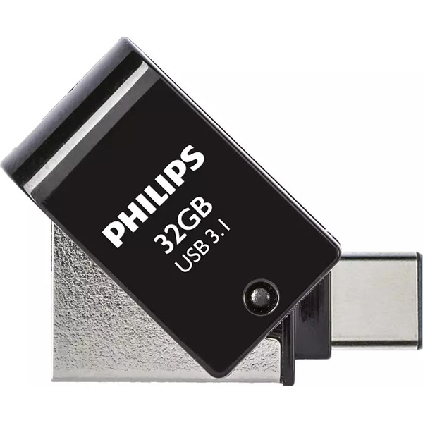 Philips FM32DC152B/00 unità flash USB 32 GB USB tipo-C 3.2 Gen 1 (3.1 Gen 1) Nero