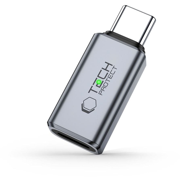 Audio adaptér Tech-Protect USB-C na Lightning šedý