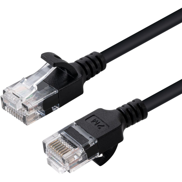  MicroConnect Microconnect V-UTP6A0015S-SLIM kabel sieciowy Czarny 0,15 m Cat6a U/UTP (UTP)