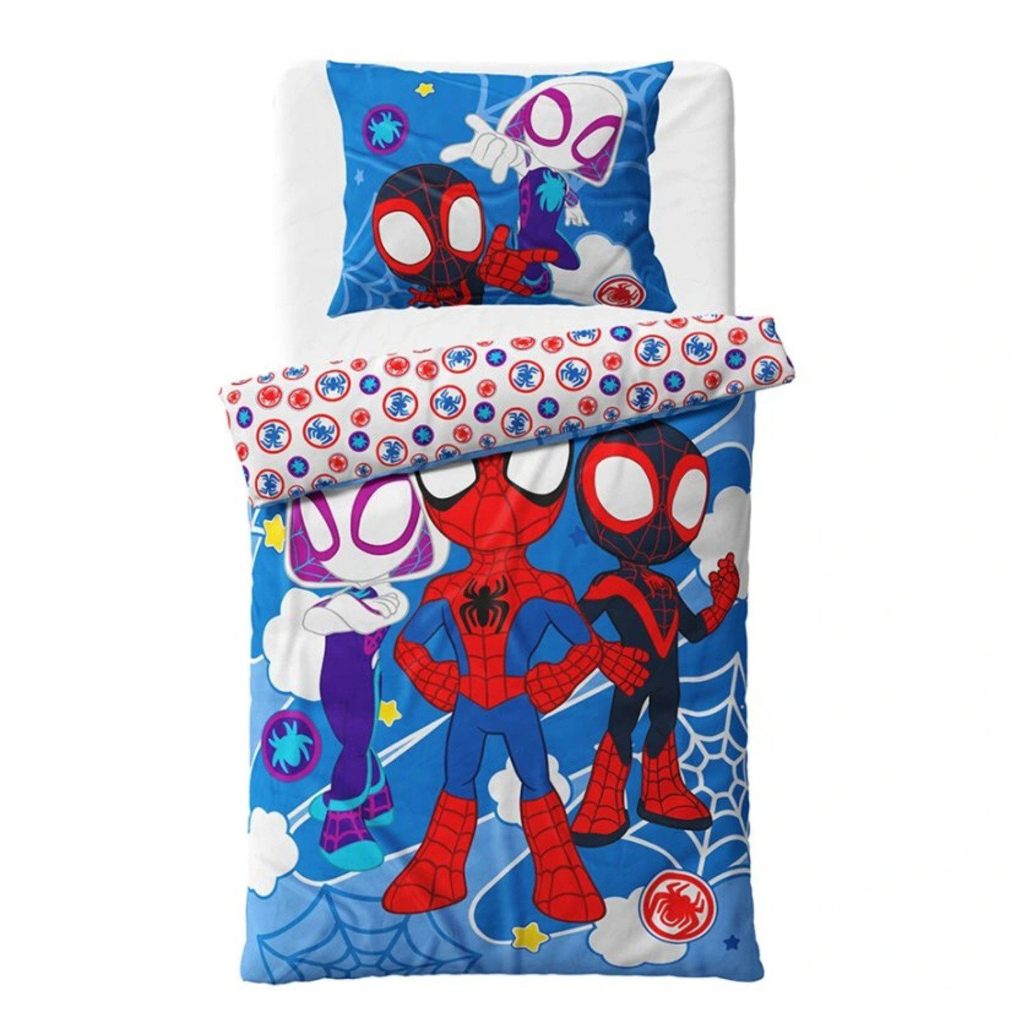 CARBOTEX Mikroplyšové Spidey Úžasní přátelé 140 × 200, 70 × 90 cm (01218-MIKROPLSPIA)