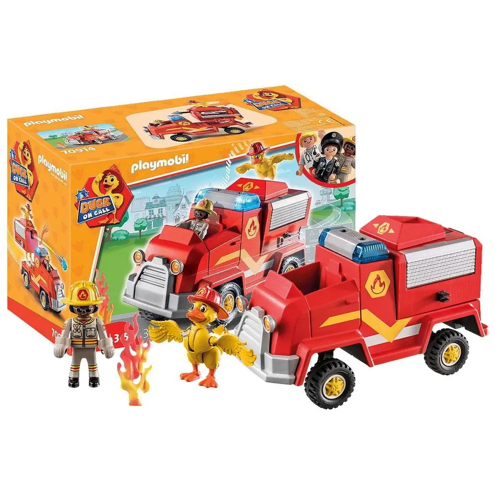 Playmobil Duck on Call Tűzoltó kocsi (70914)