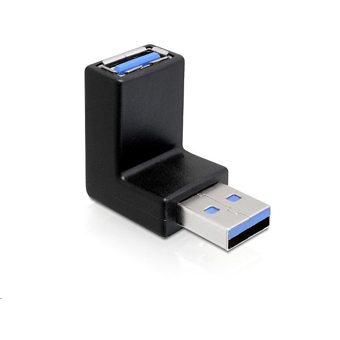 Delock 65340 USB 3.0 apa-anya függőlegesen 90°-ban forgatott adapter (65340)