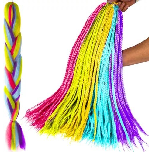 Soulima Szintetikus Hajfonat Szivárvány (5900779949492)