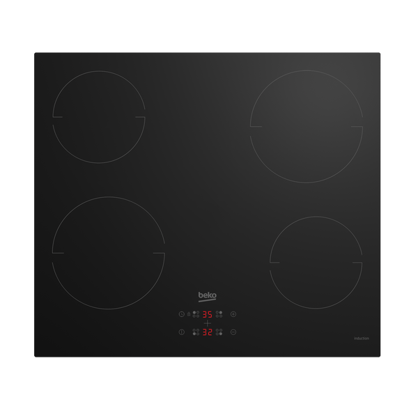 Beko HII64401MT kookplaat Zwart Ingebouwd Inductiekookplaat zones 4 zone(s)