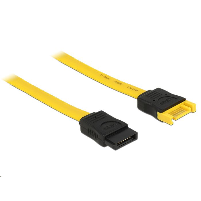 DeLock 82856 SATA 6 Gb/s apa-anya bővítő kábel 100 cm straight/straight (82856)