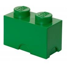 LEGO 40021734 Tároló doboz 2 - Sötétzöld