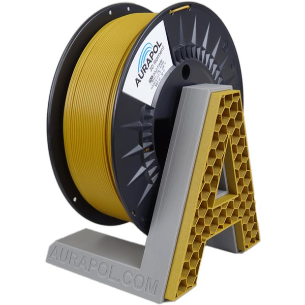 Filament AURAPOL PLA 3D Powder Zlatá 1kg 1,75mm