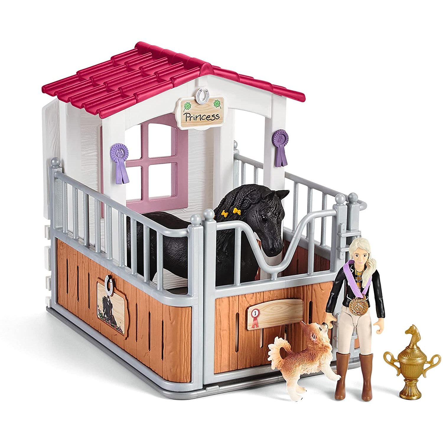Schleich Horse Club lovas box játékszett Tori és Princess figurákkal (4055744023088)